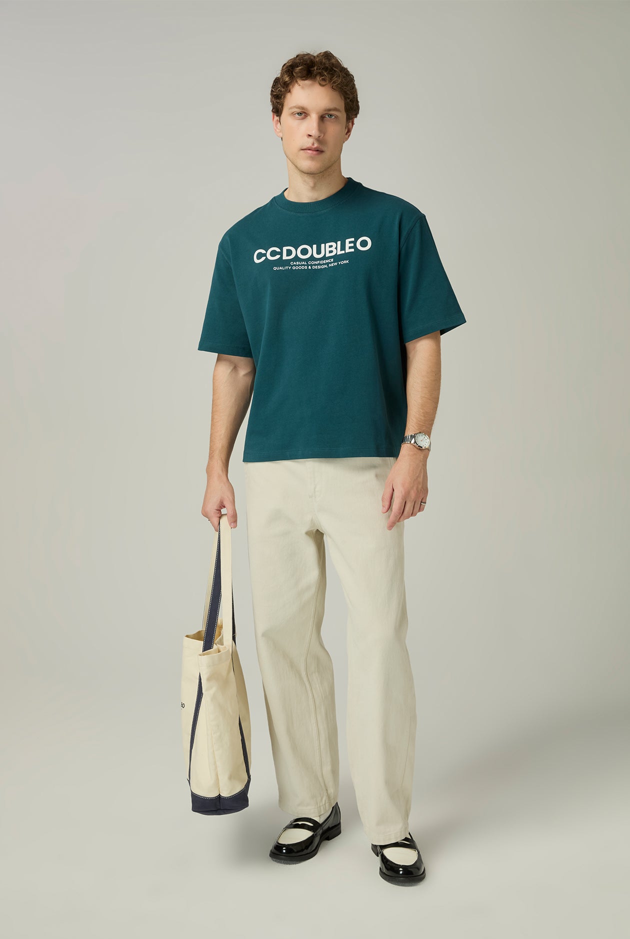 CC DOUBLE O CENTER LOGO TEE - CC Double O Official Store