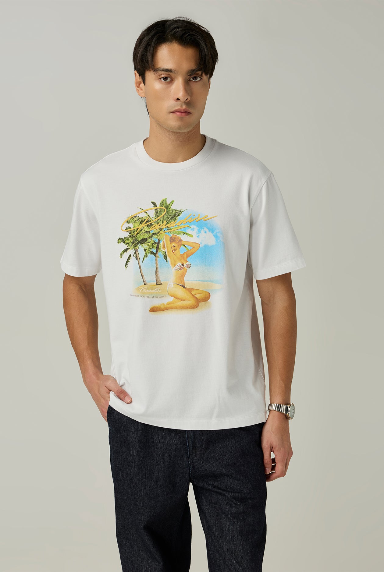 PIN UP SUMMER RELAXED TEE