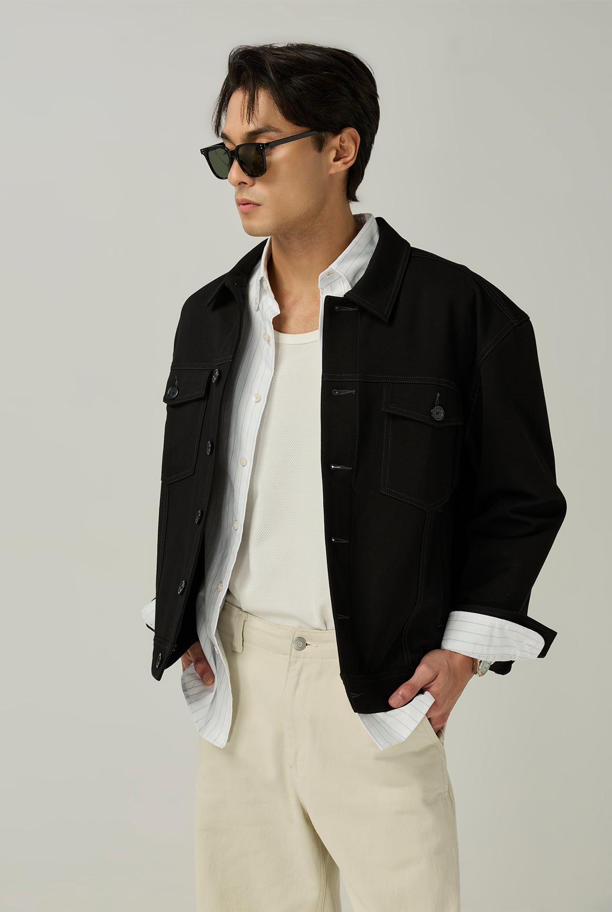 RELAXED TRUCKER JACKET