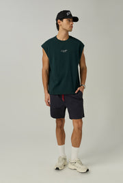 DRAWSTRING SWIM TRUNKS