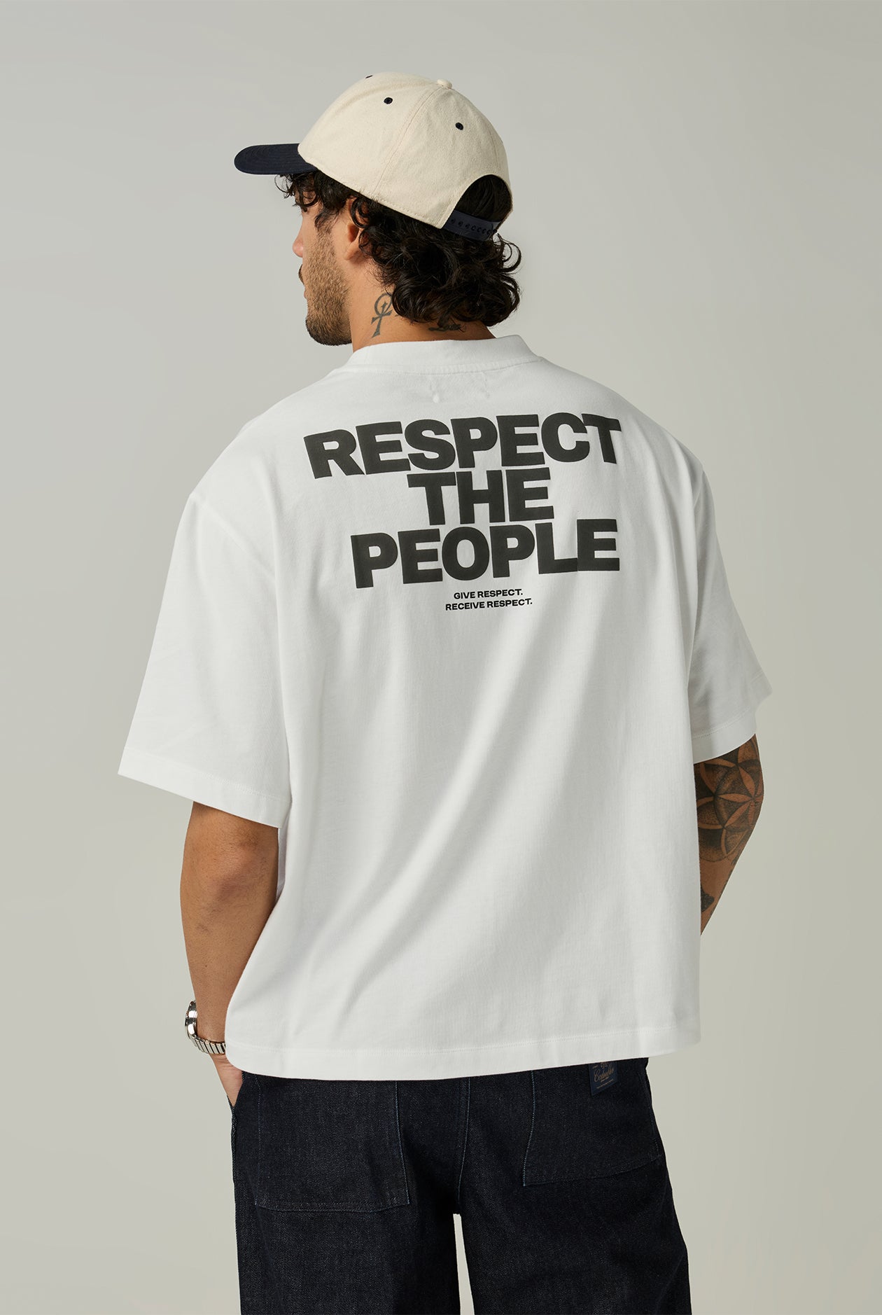 RESPECT THE PEOPLE BOXY TEE