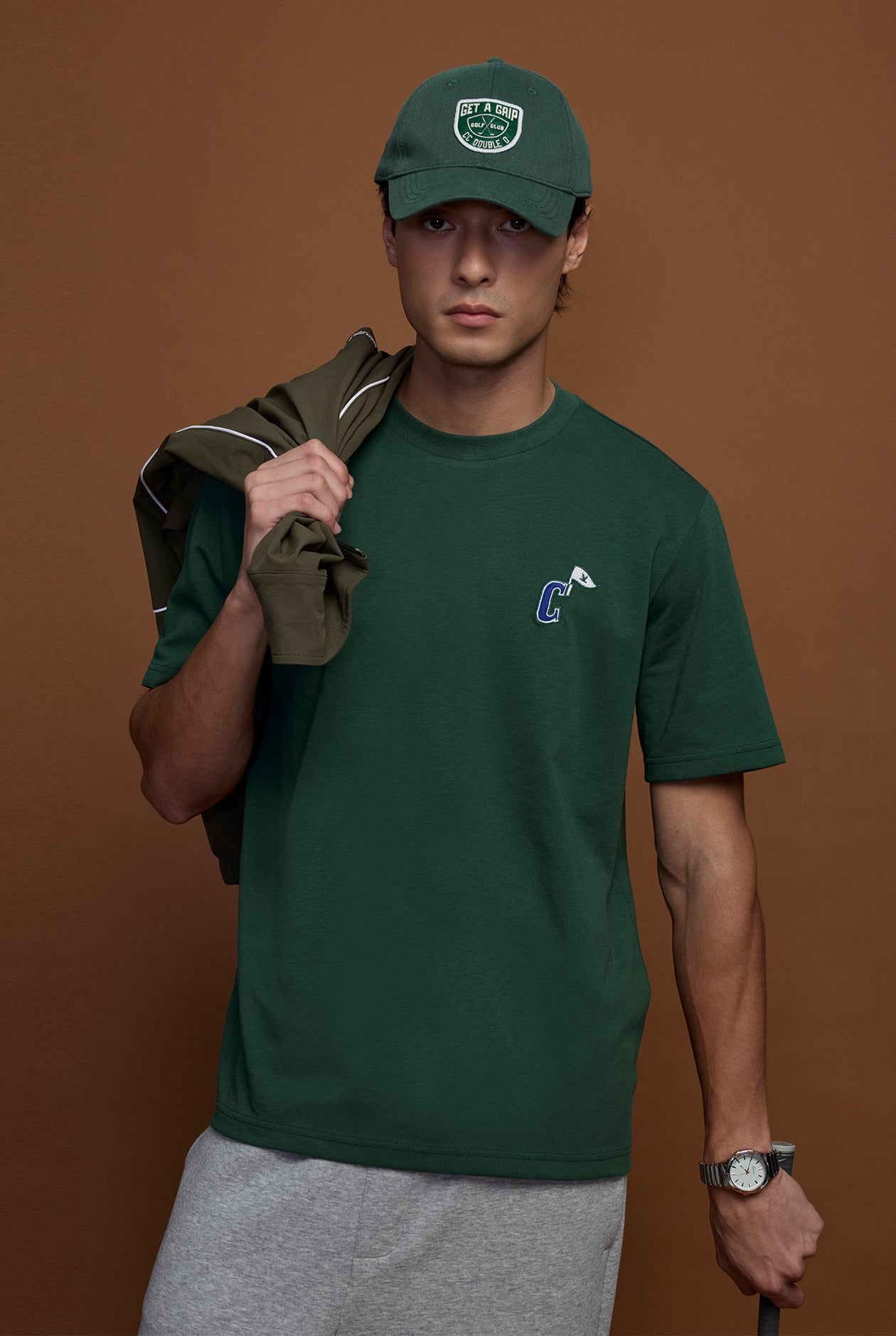 CREWNECK ICONIC LOGO TEE