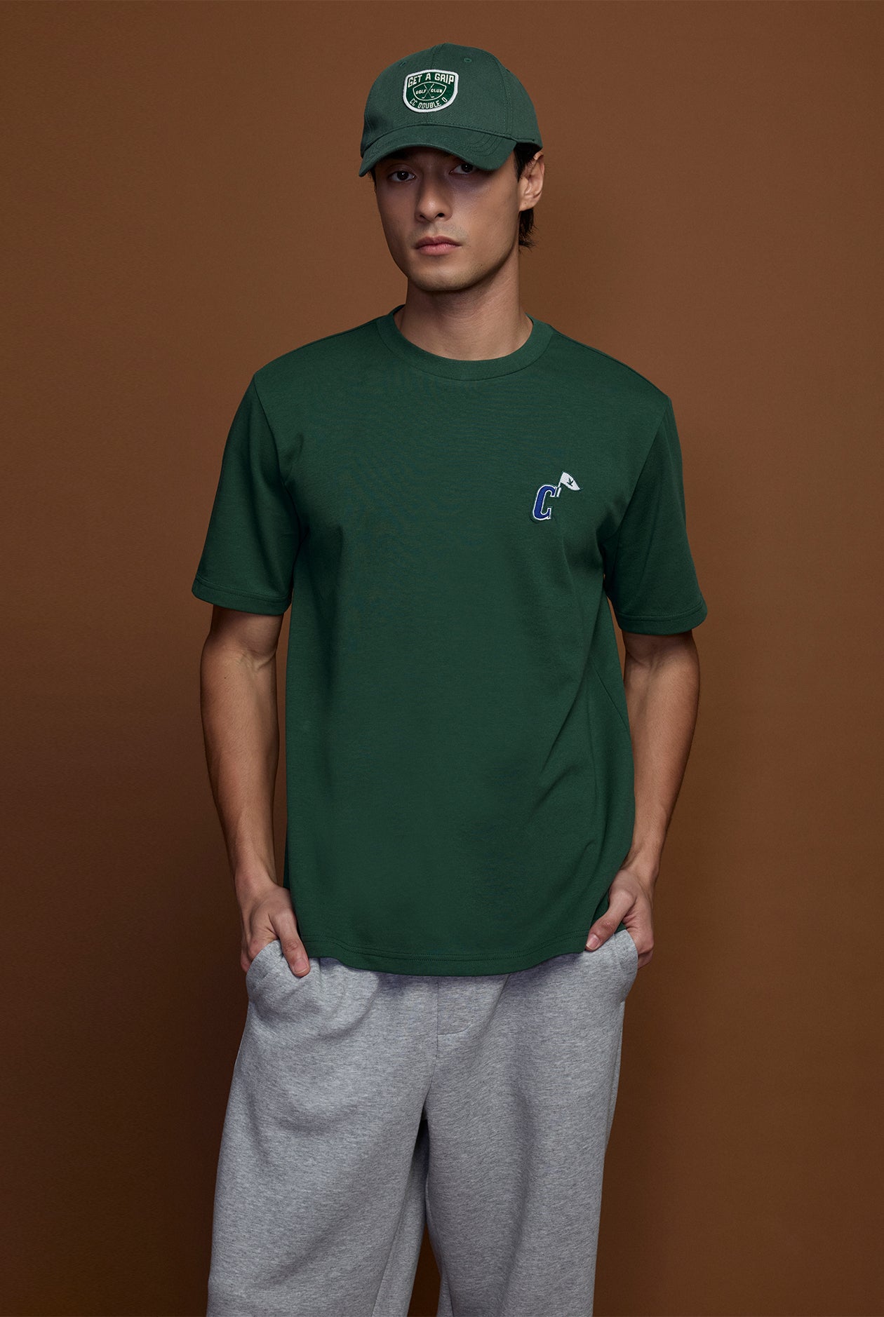 CREWNECK ICONIC LOGO TEE