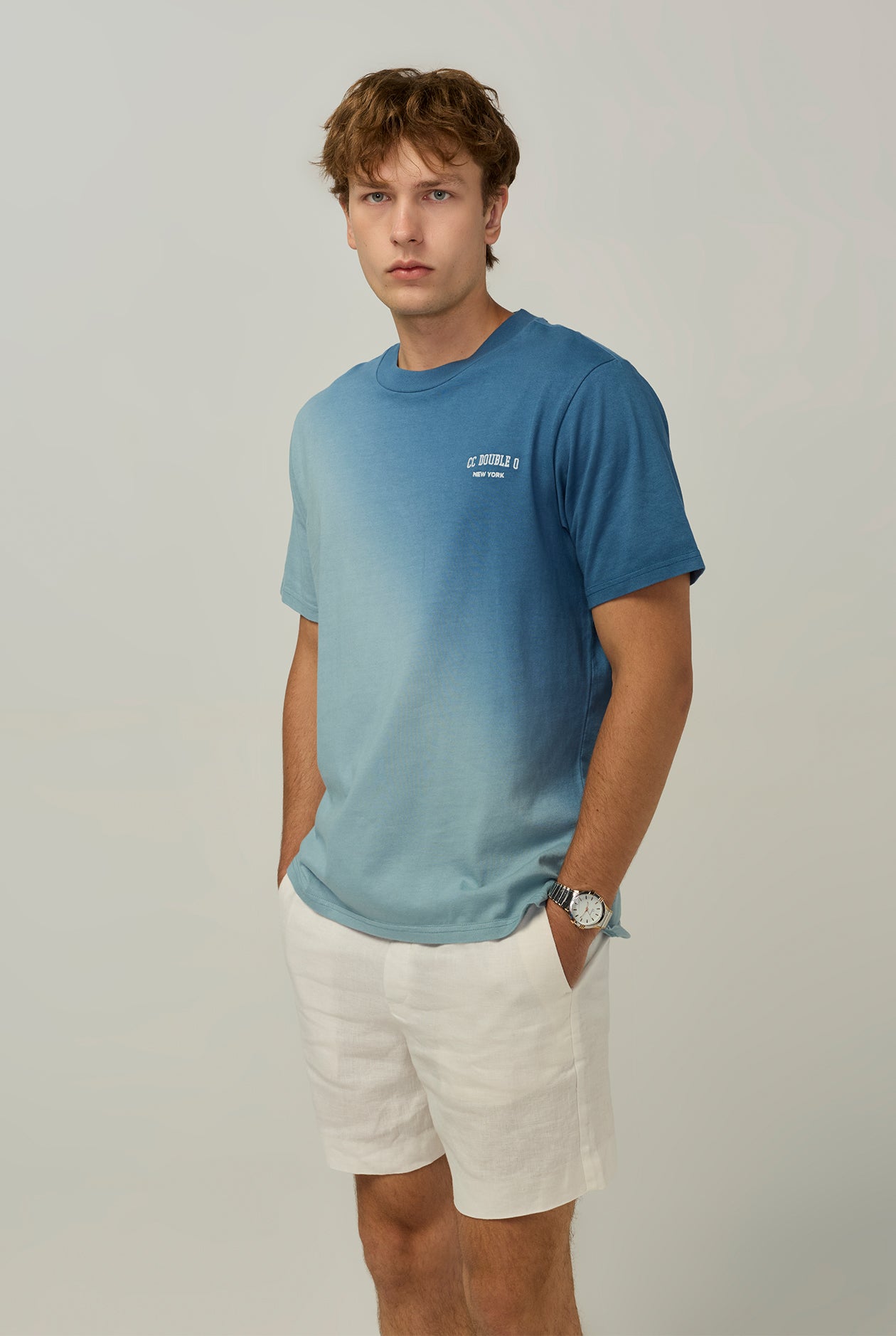 SOFT GRADIENT RELAXED TEE