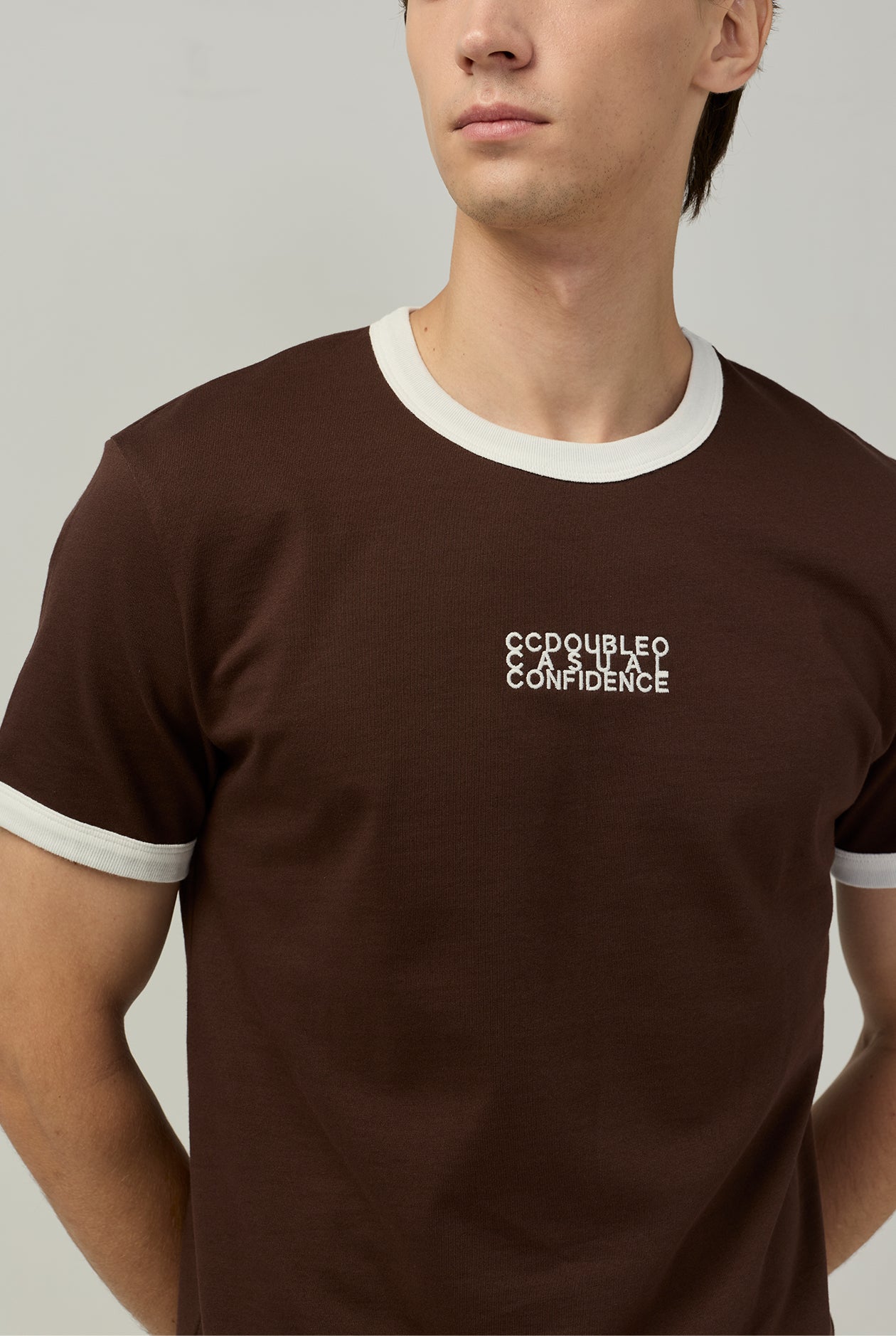 REGULAR FIT RINGER TEE