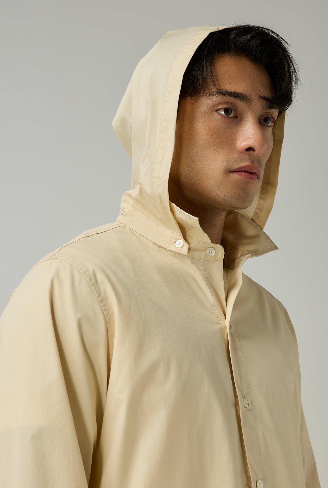 RELAXED HOODED JACKET