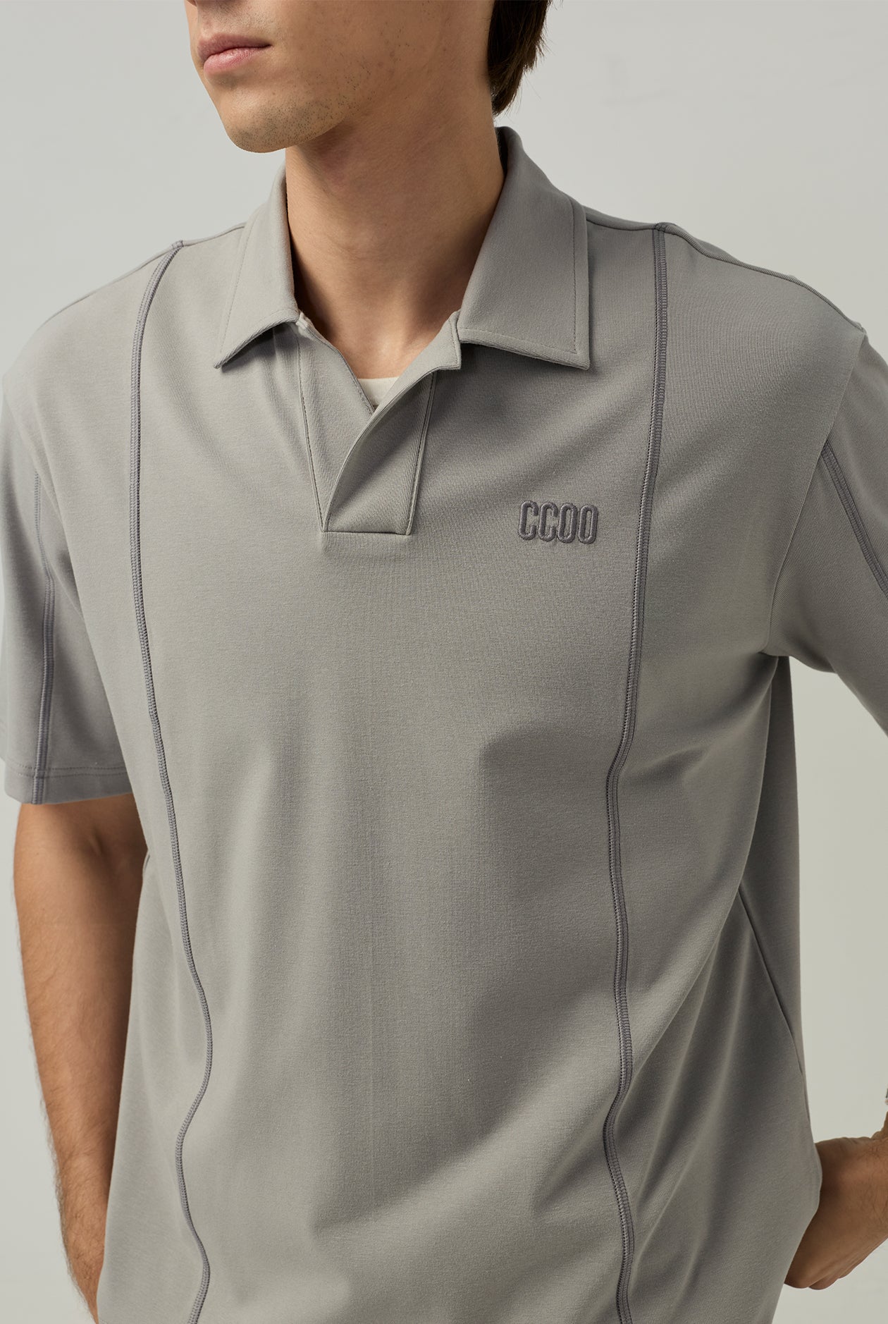 RELAXED FIT JERSEY POLO SHIRT