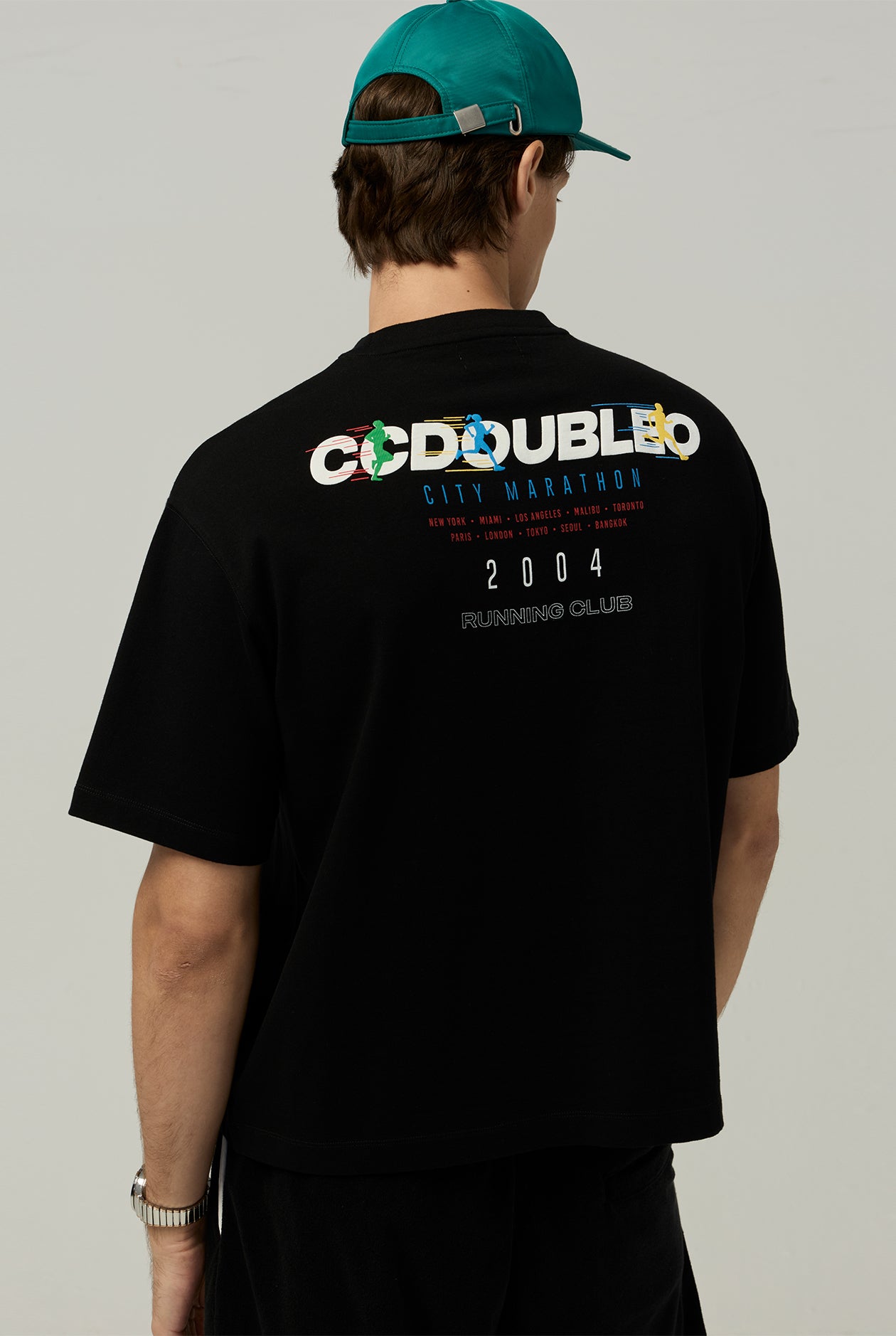 LOGO GRAPHIC BOXY TEE