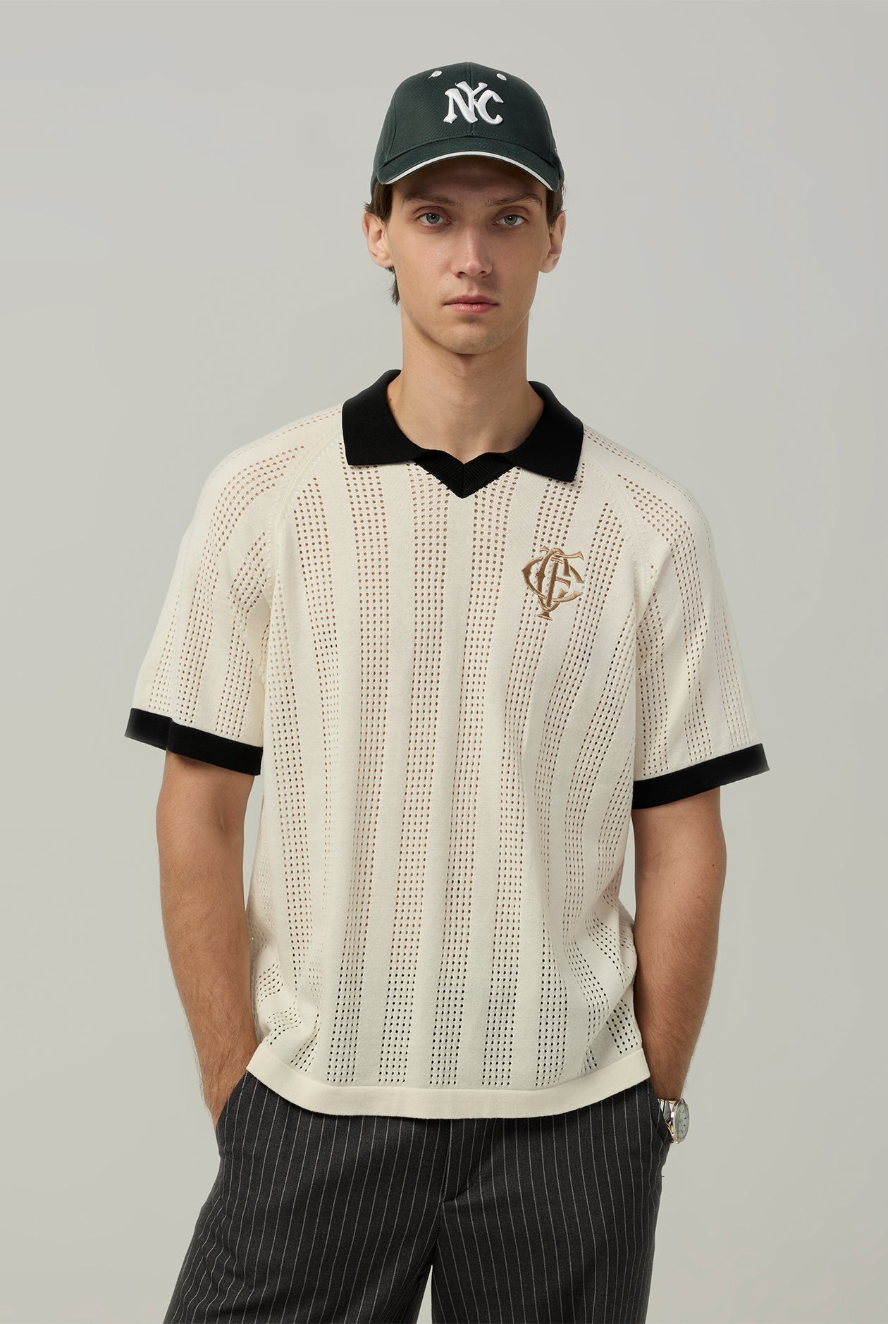 KNITTED POLO SHIRT