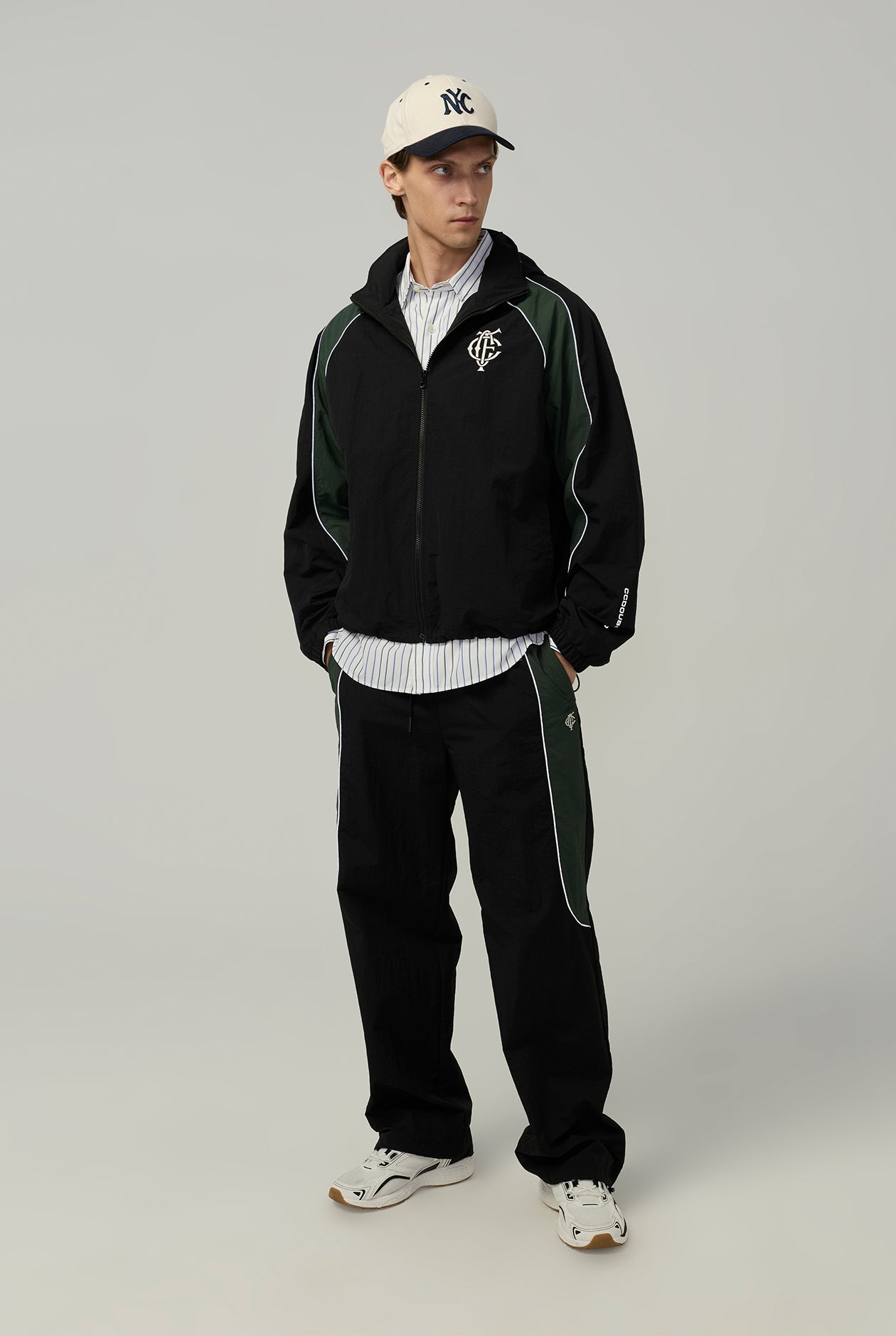 NYLON TRACK PANTS