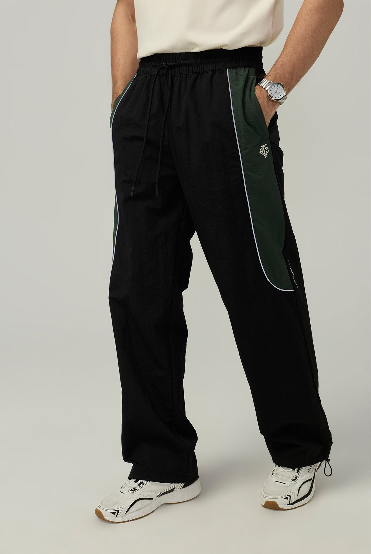 NYLON TRACK PANTS