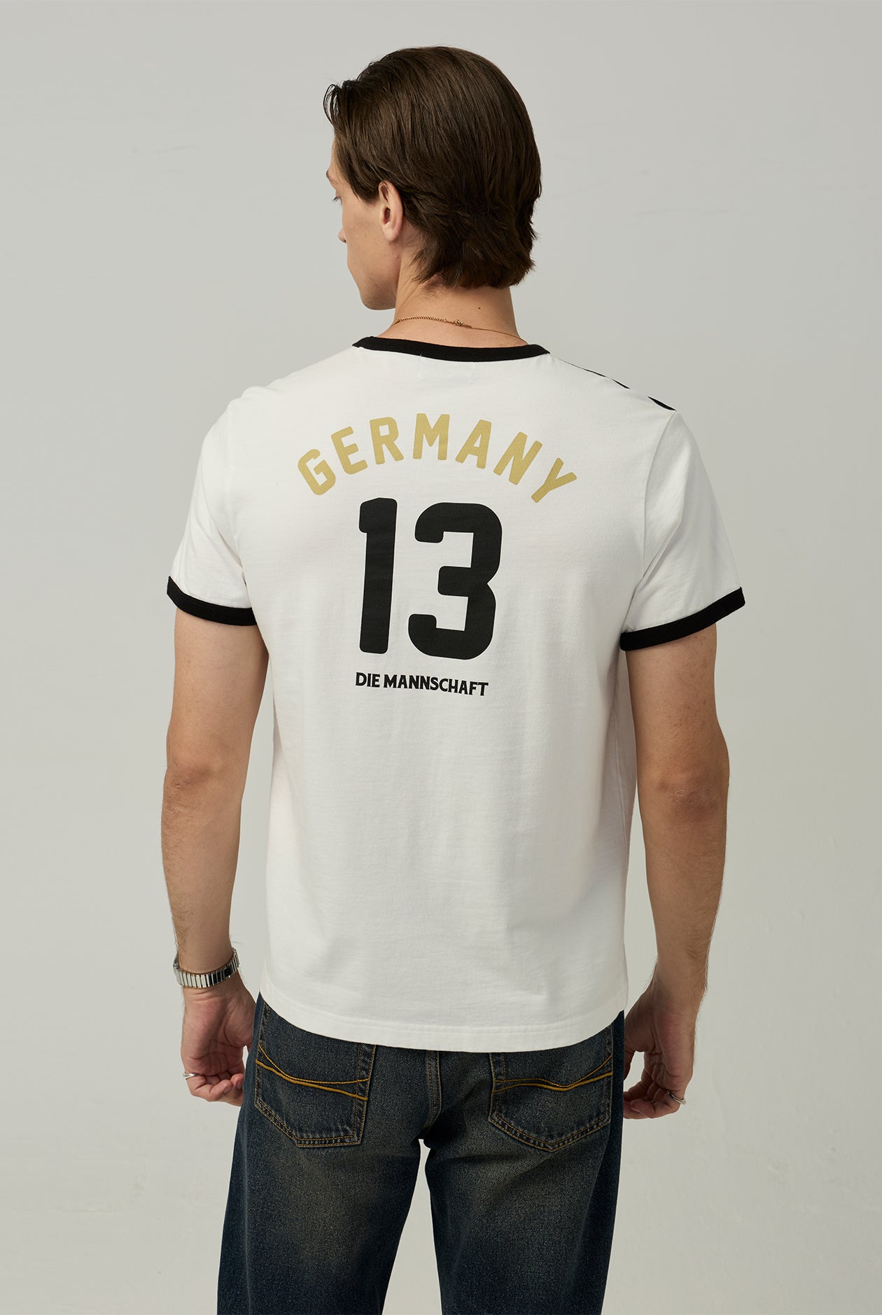 GERMANY RETRO RINGER TEE