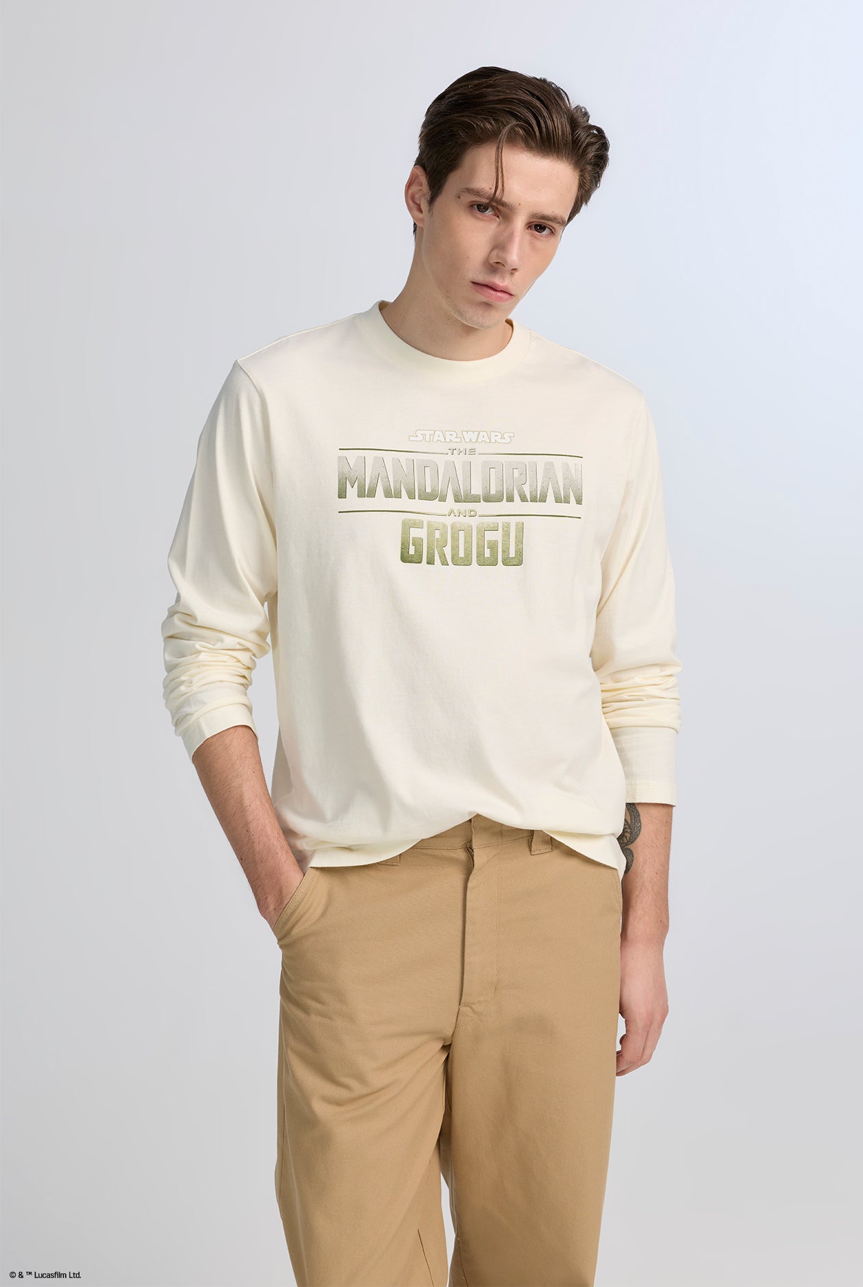 STAR WARS GROGU SAGA LONG-SLEEVE TEE