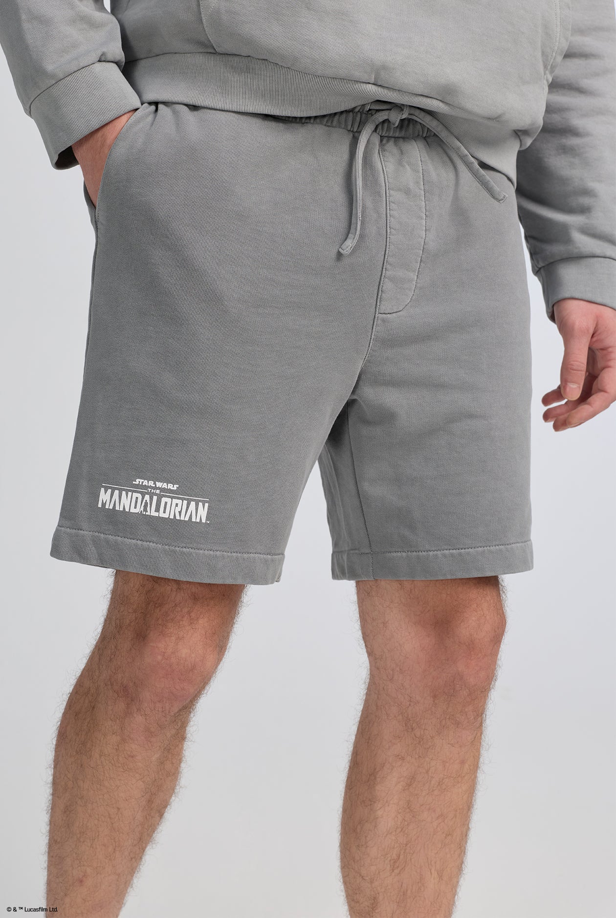 FRENCH TERRY PULL-ON SHORTS