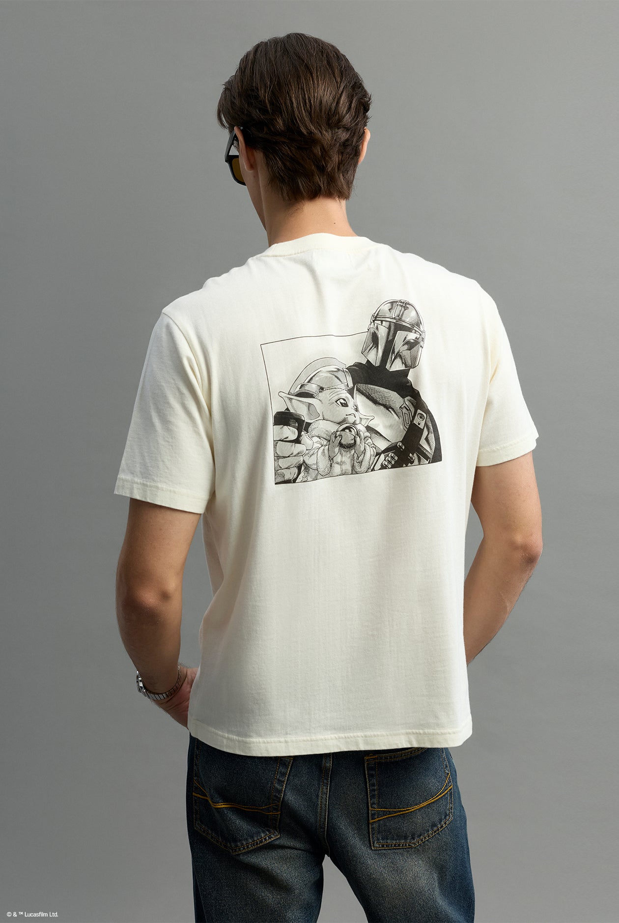 MANDALORIAN MINIMAL CODE TEE