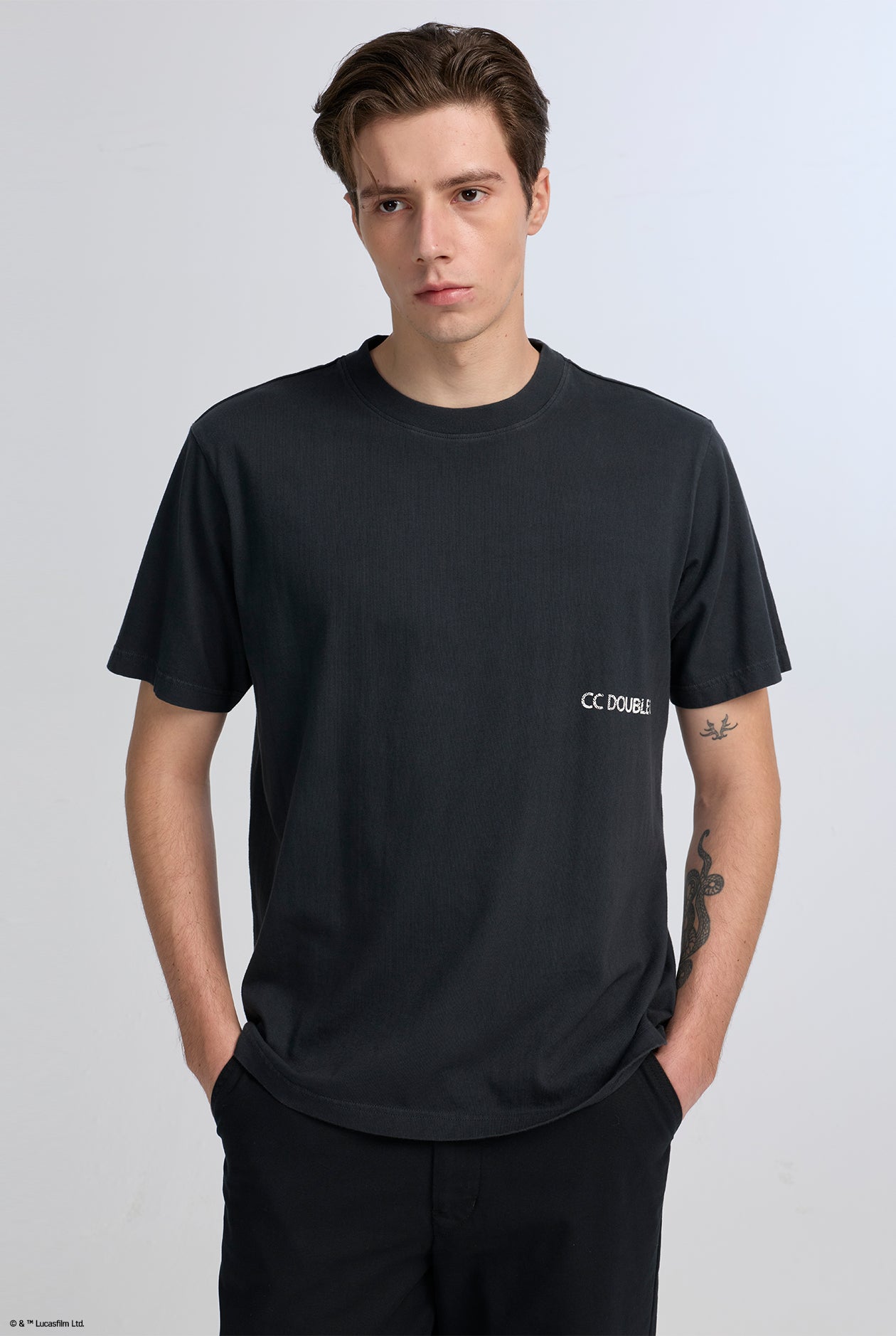 GROGU COMIC FRAME TEE