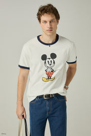 MICKEY IN BANGKOK VINTAGE RINGER TEE