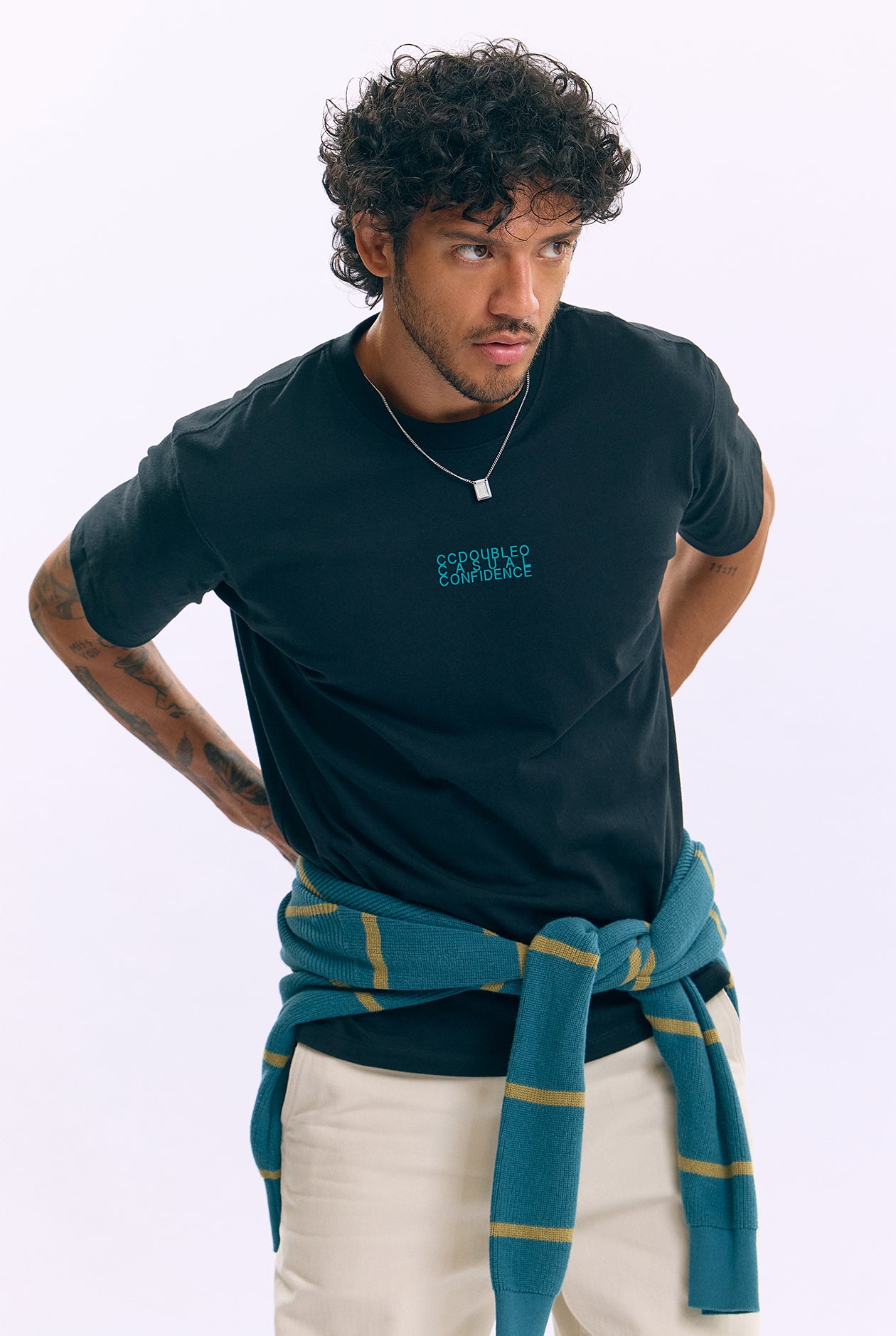 CASUAL CONFIDENCE LOGO TEE - CC Double O Official Store