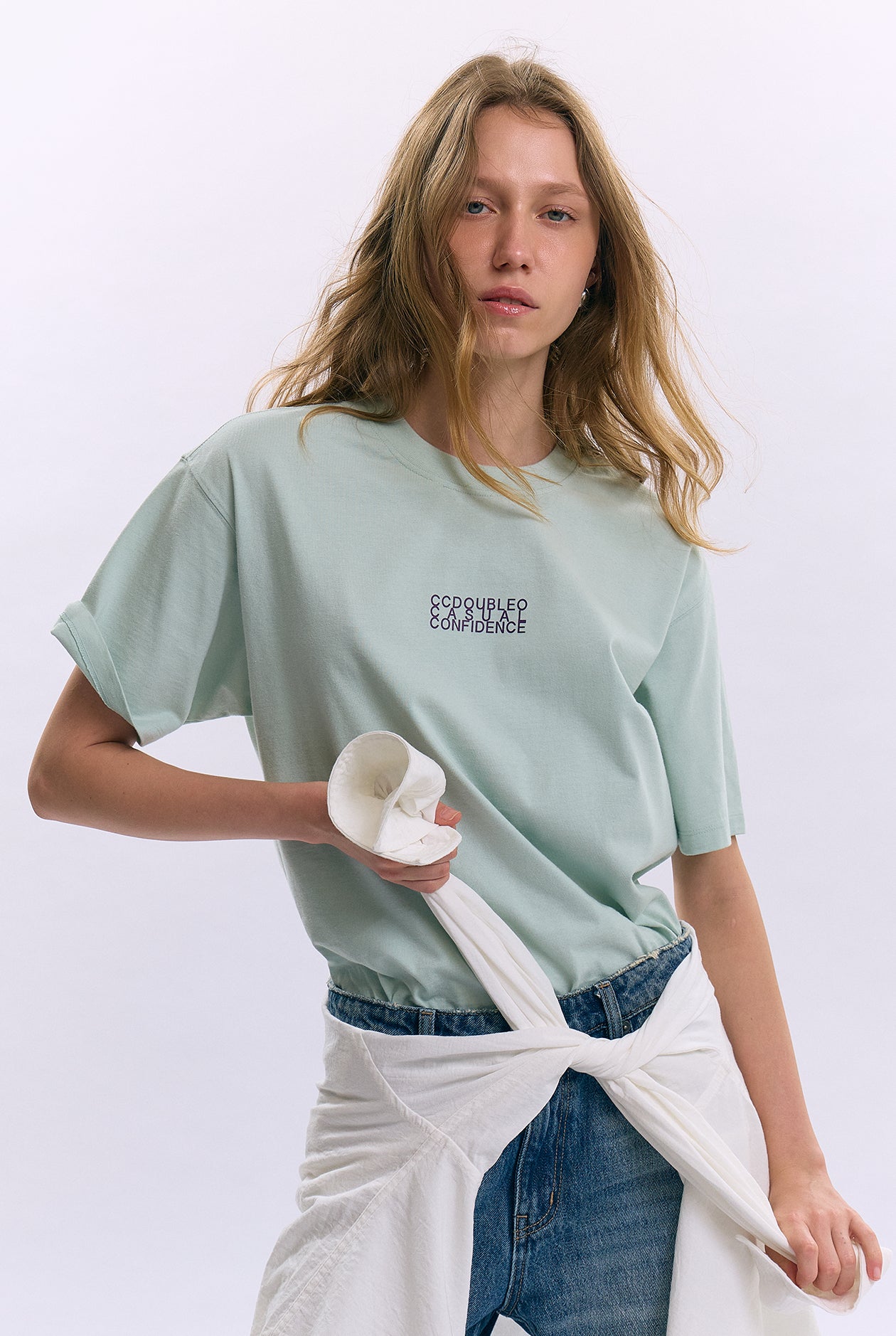 CASUAL CONFIDENCE LOGO TEE - CC Double O Official Store