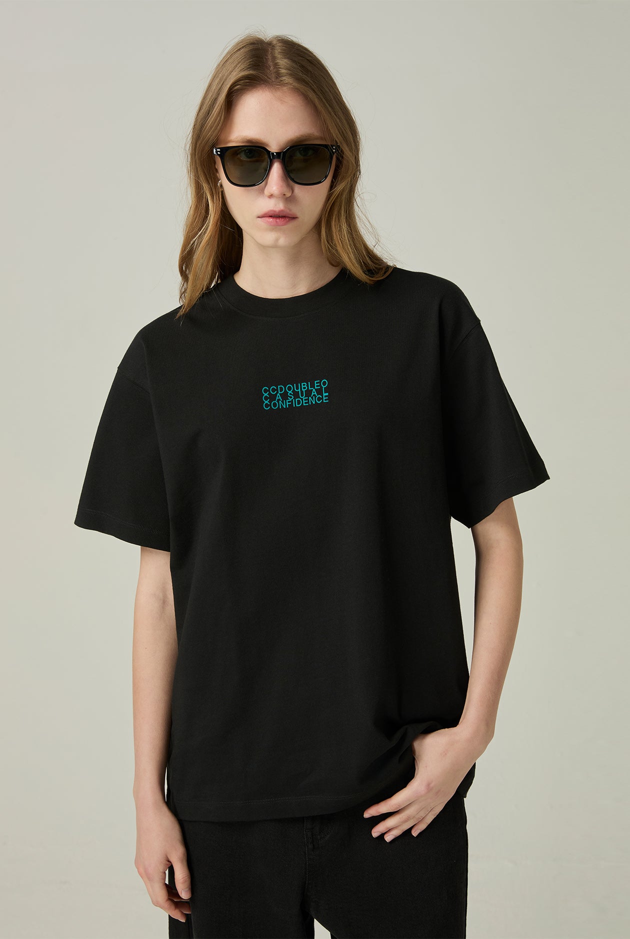 CASUAL CONFIDENCE LOGO TEE - CC Double O Official Store