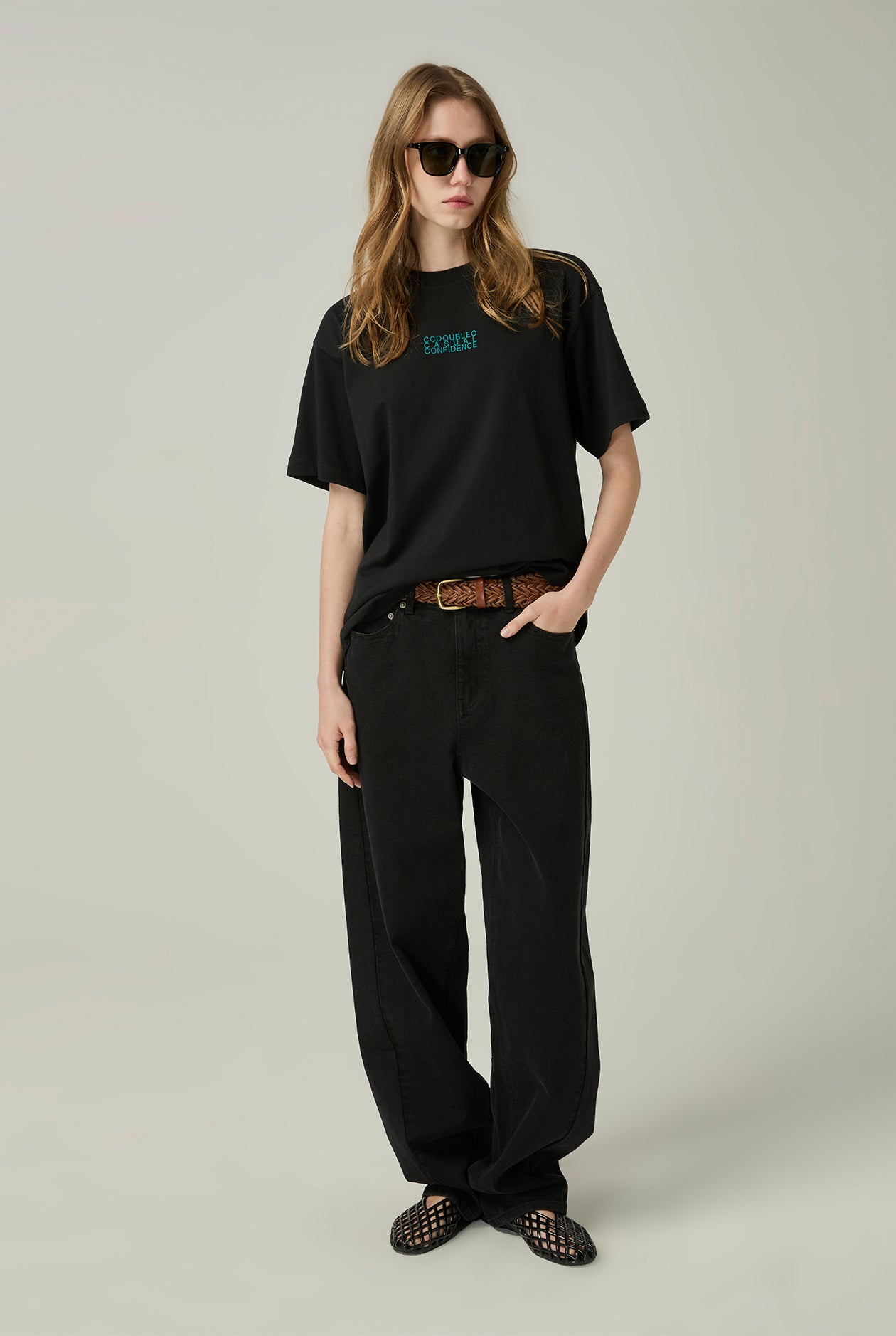 CASUAL CONFIDENCE LOGO TEE - CC Double O Official Store