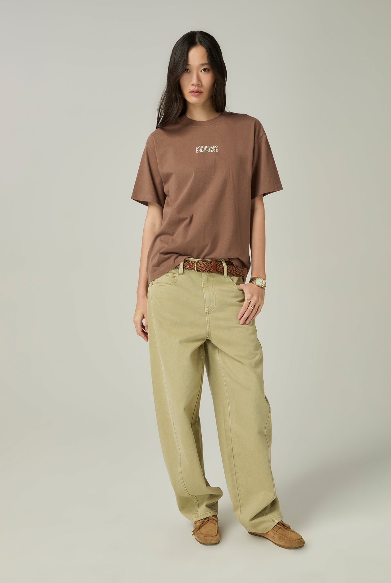 CASUAL CONFIDENCE LOGO TEE - CC Double O Official Store