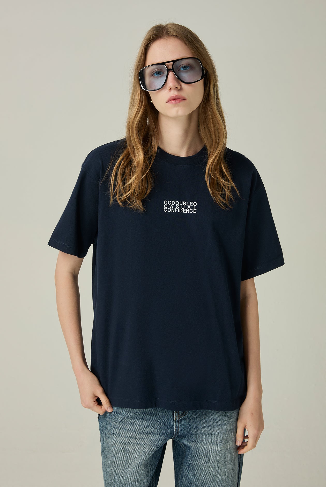 CASUAL CONFIDENCE LOGO TEE - CC Double O Official Store
