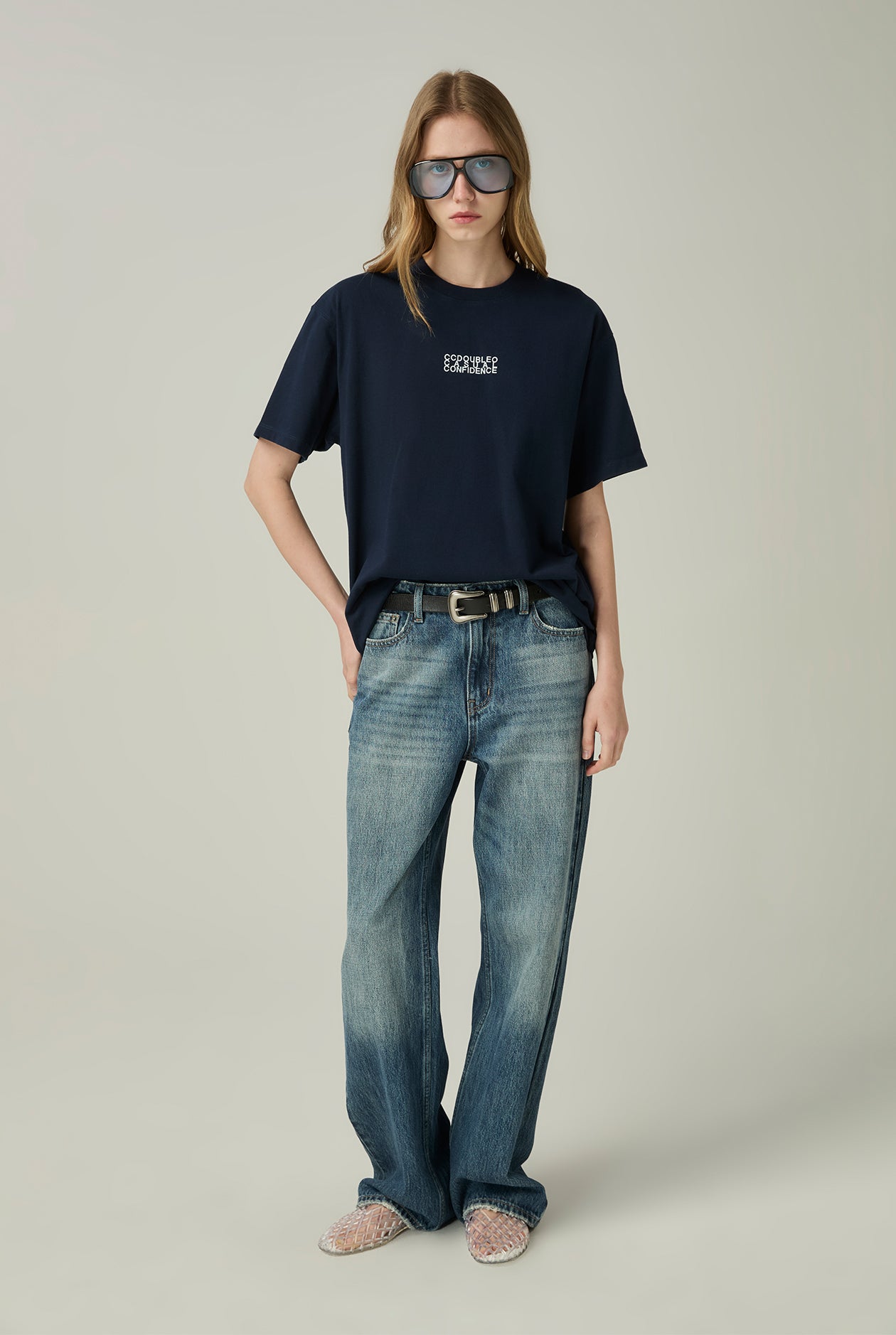 CASUAL CONFIDENCE LOGO TEE - CC Double O Official Store