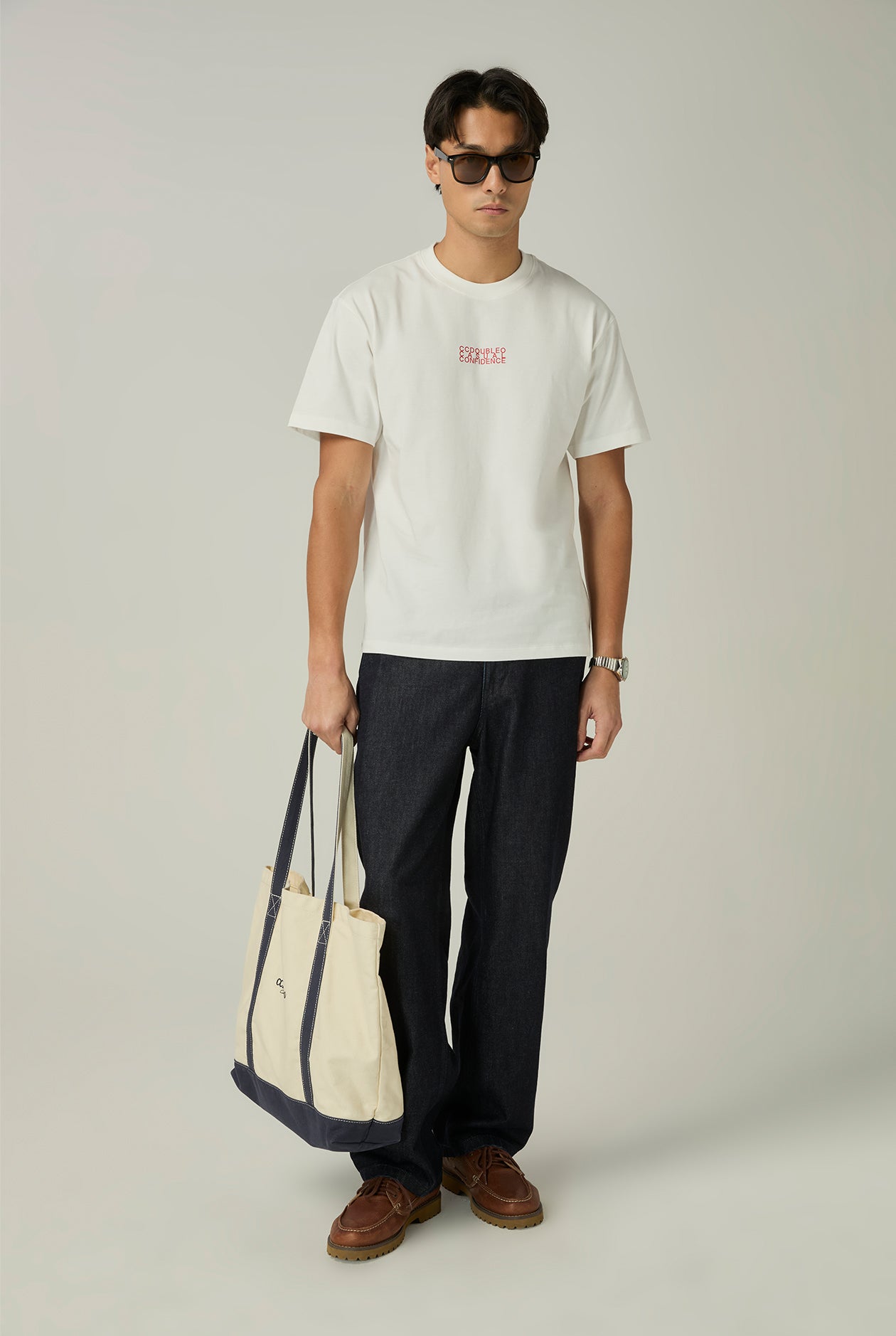 CASUAL CONFIDENCE LOGO TEE - CC Double O Official Store