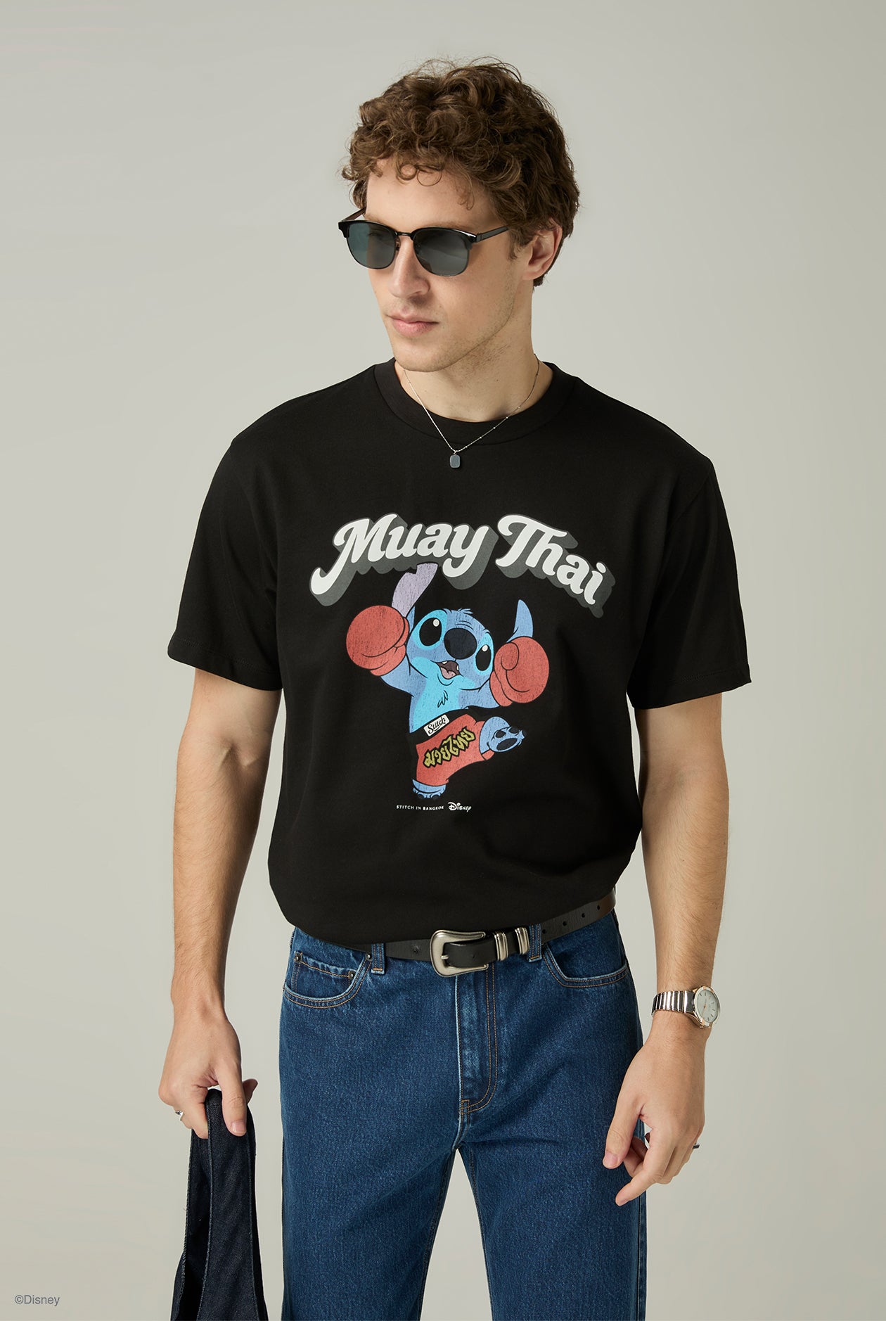 STITCH MUAY THAI RELAXED FIT TEE - CC Double O Official Store