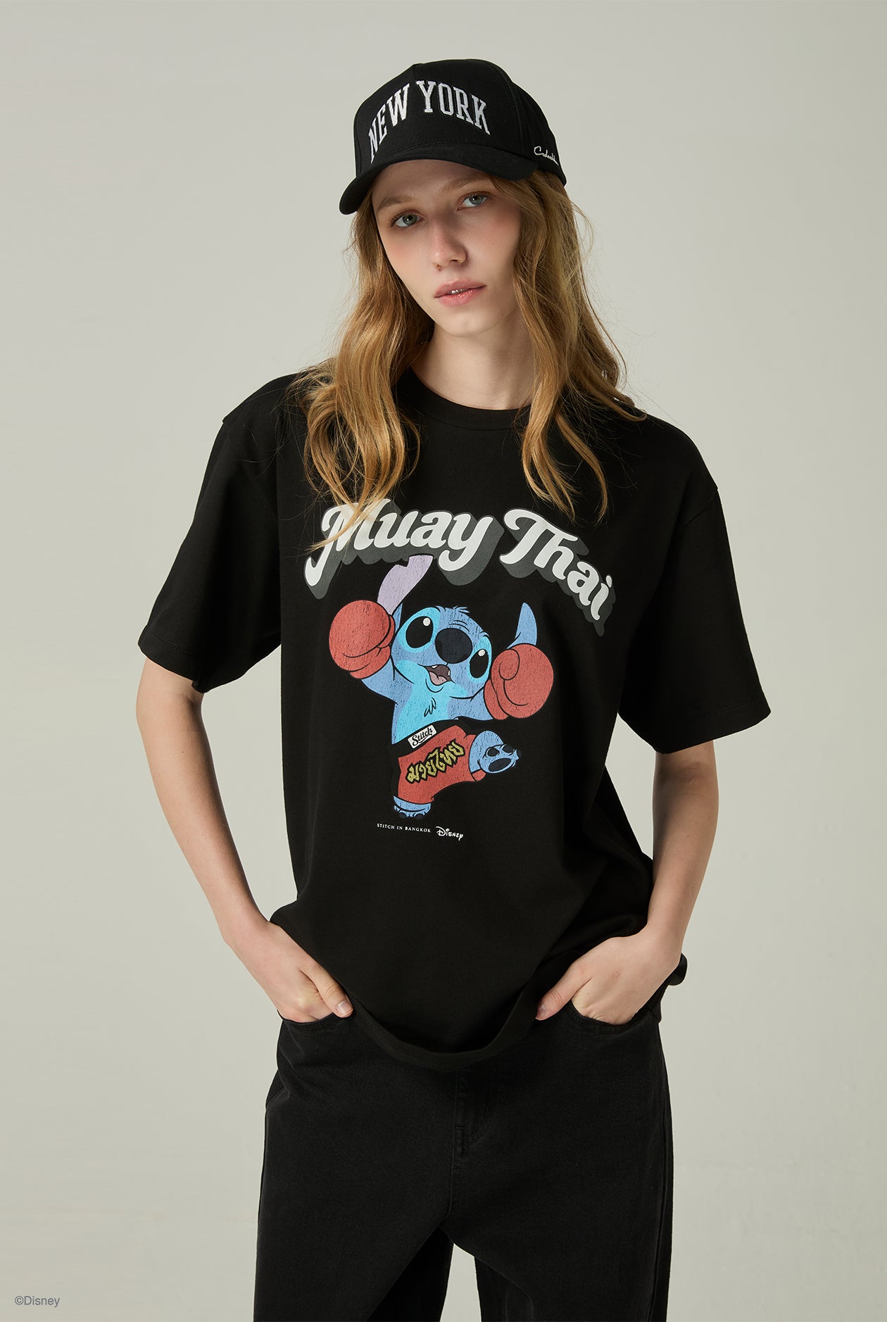 STITCH MUAY THAI RELAXED FIT TEE - CC Double O Official Store