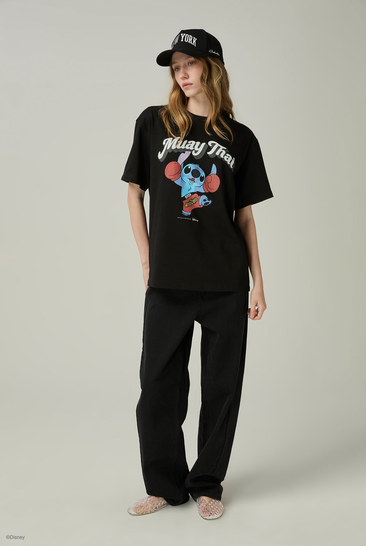 STITCH MUAY THAI RELAXED FIT TEE - CC Double O Official Store