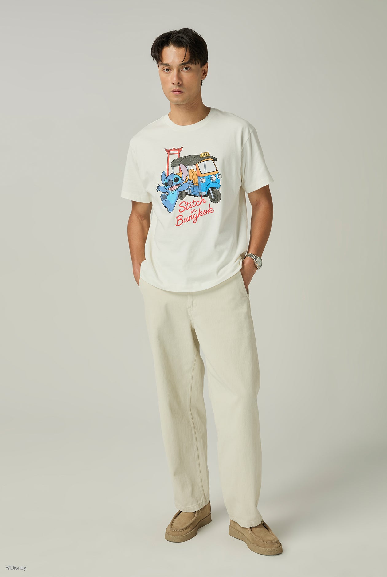 STITCH IN BANGKOK RELAXED FIT TEE - CC Double O Official Store