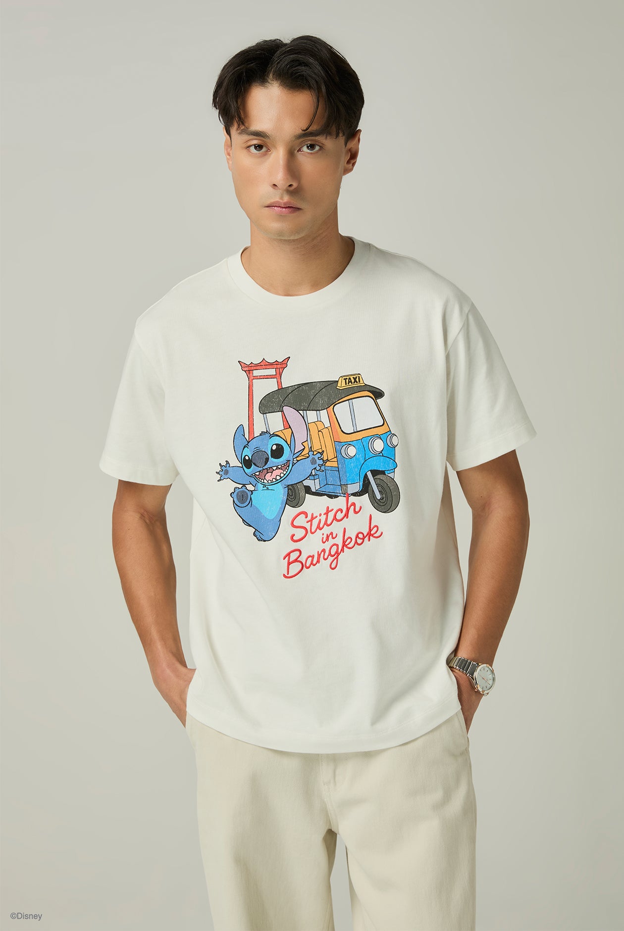 STITCH IN BANGKOK RELAXED FIT TEE - CC Double O Official Store