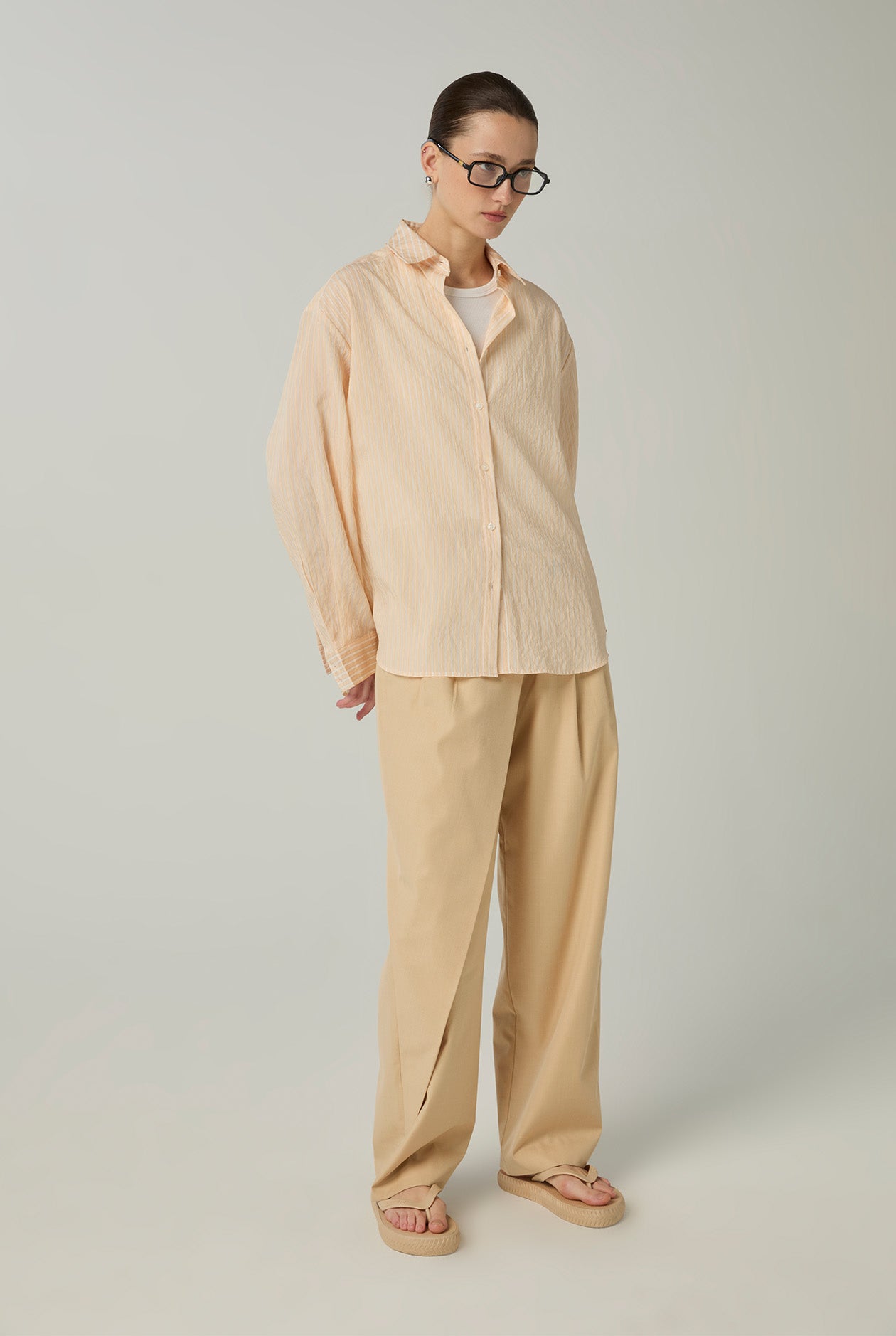 OVERSIZED STRIPE SHIRT