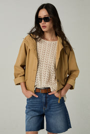 OPENWORK KNITTED TOP