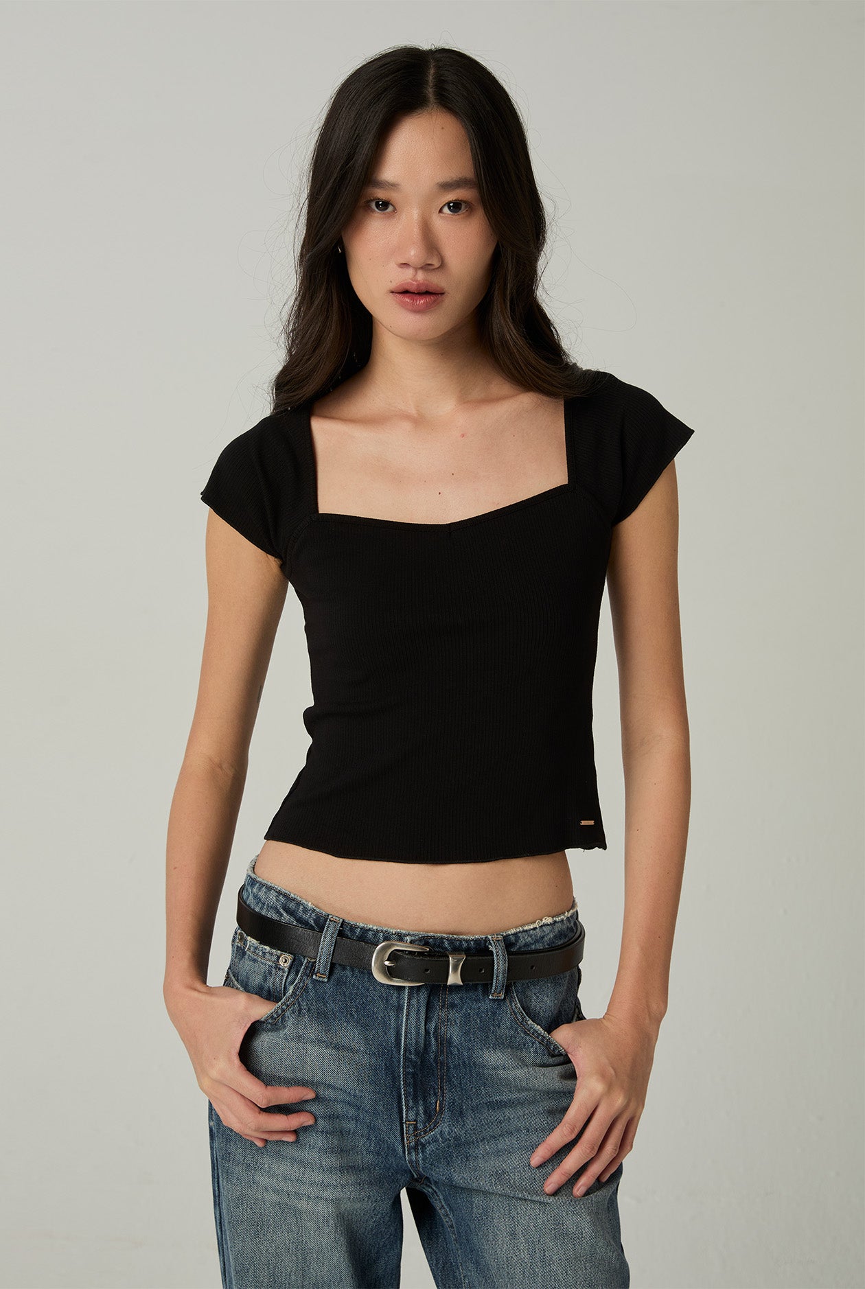 SWEETHEART NECKLINE TEE - CC Double O Official Store