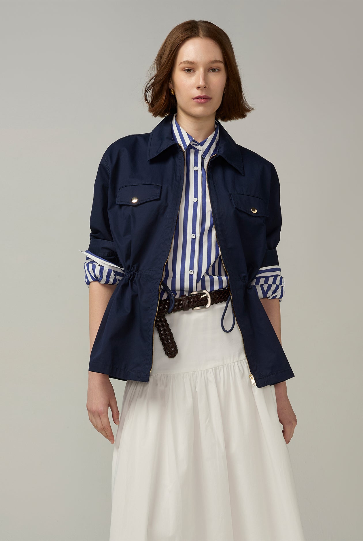 COTTON TWILL PARKA JACKET - CC Double O Official Store