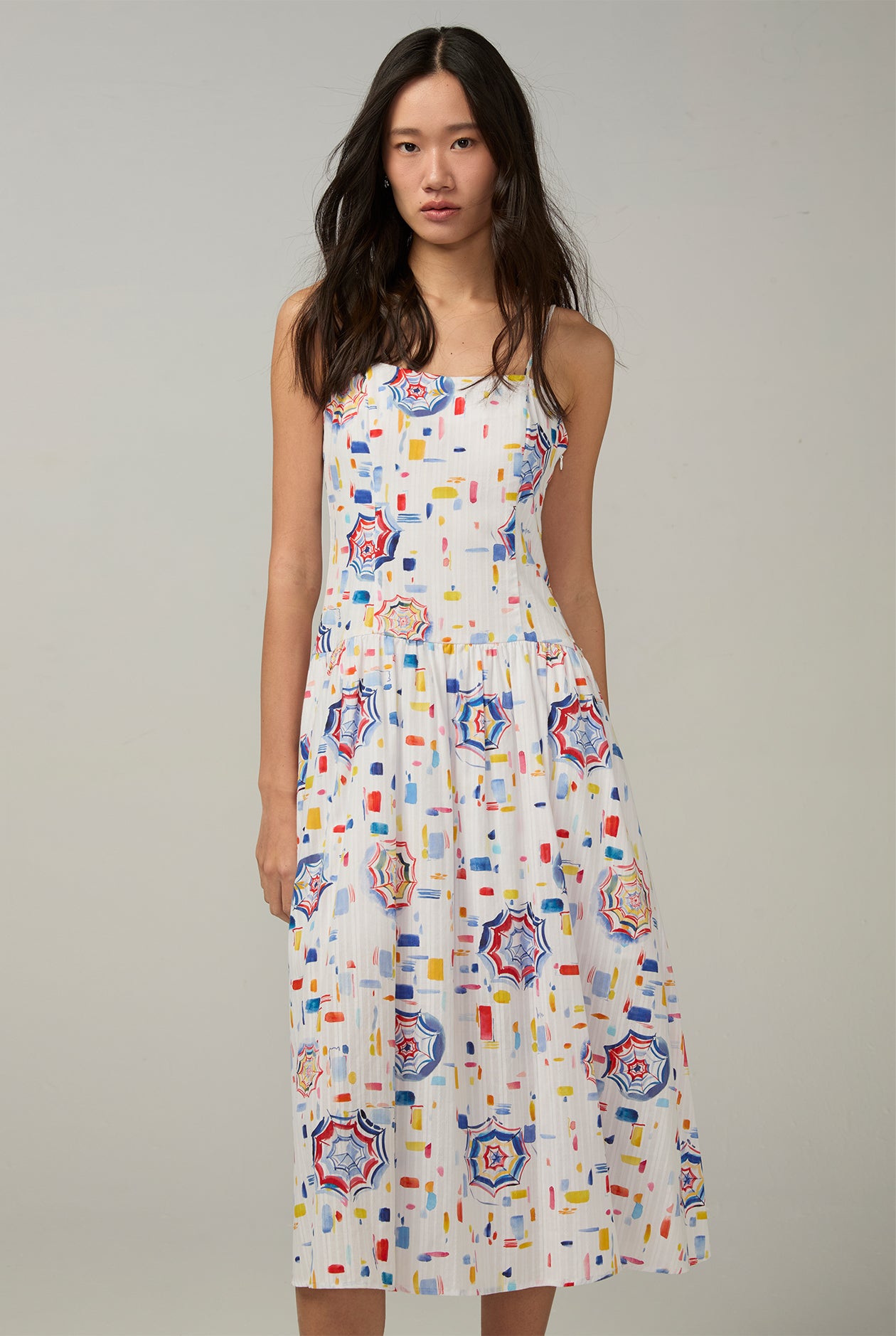SUMMER CANOPY CAMI DRESS
