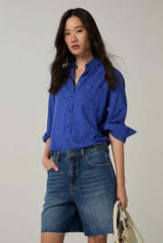 LONG SLEEVE OVERSIZED SHIRT