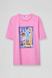 NEW YORK COLLAGE GRAPHIC TEE