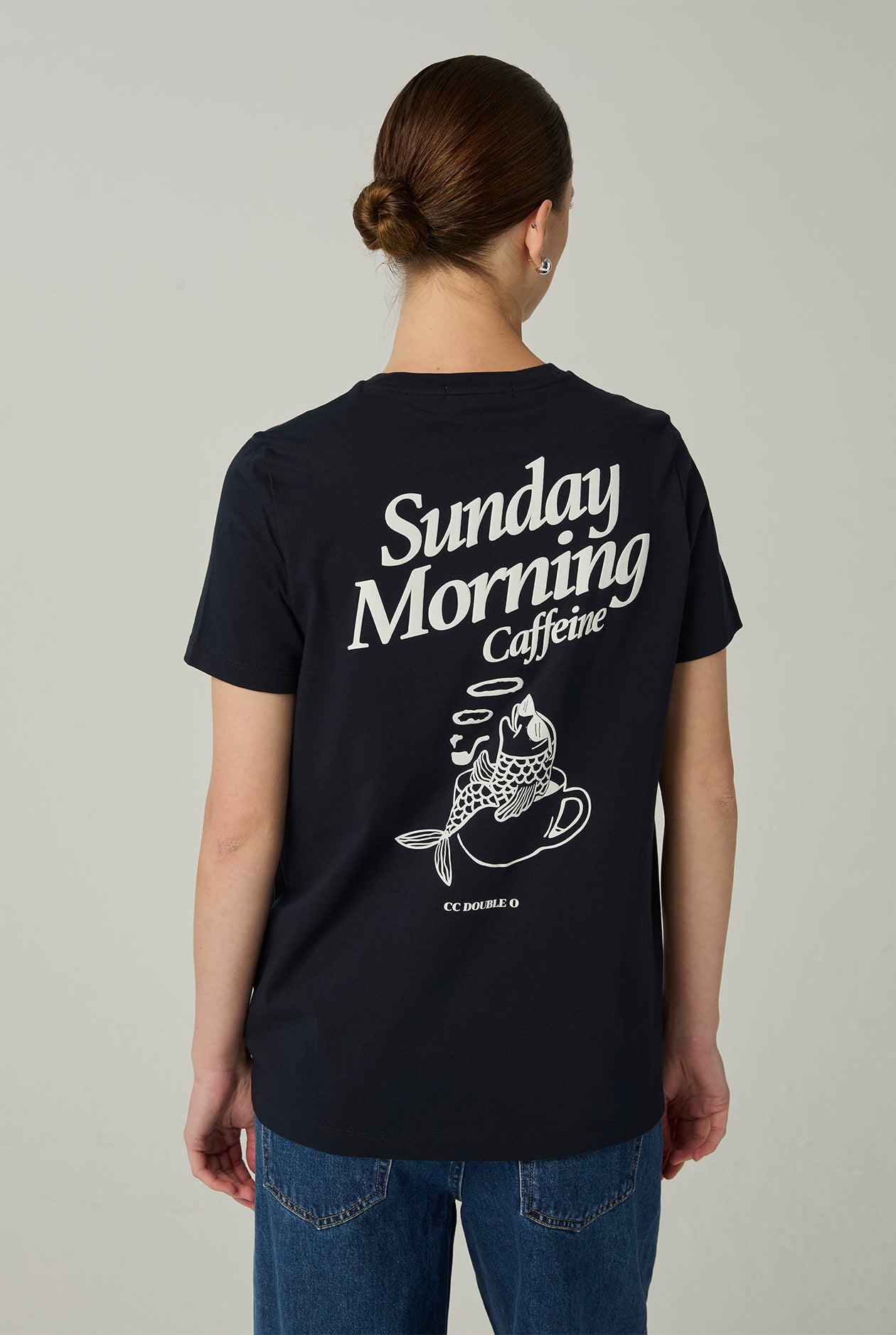 SUNDAY MORNING CAFFEINE GRAPHIC TEE