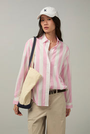 BOLD STRIPED PRINTED SHIRT