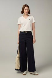 WIDE CHINO PANTS