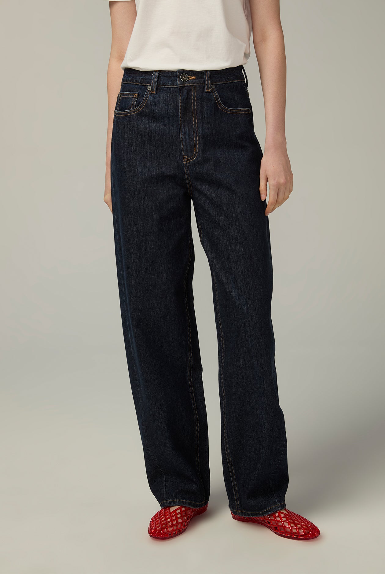 RAW BARREL JEANS Dark Blue / 30