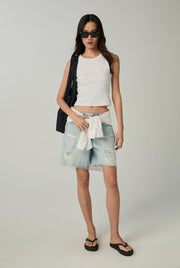 DESTROYED BERMUDA SHORTS