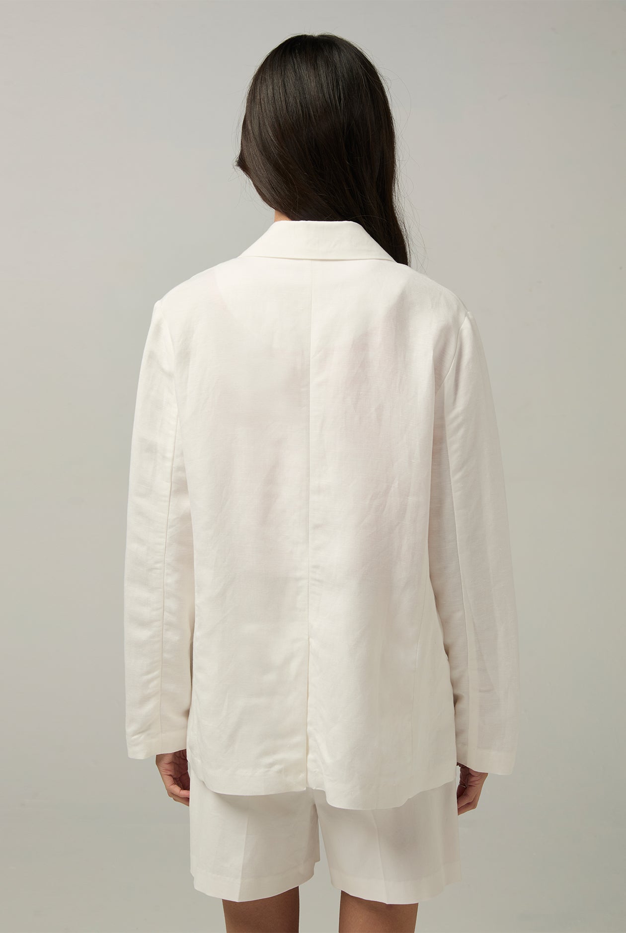DUAL POCKET BLAZER White / L