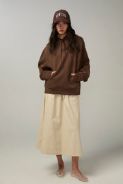 PARACHUT DRAWSTRING SKIRT Beige / L