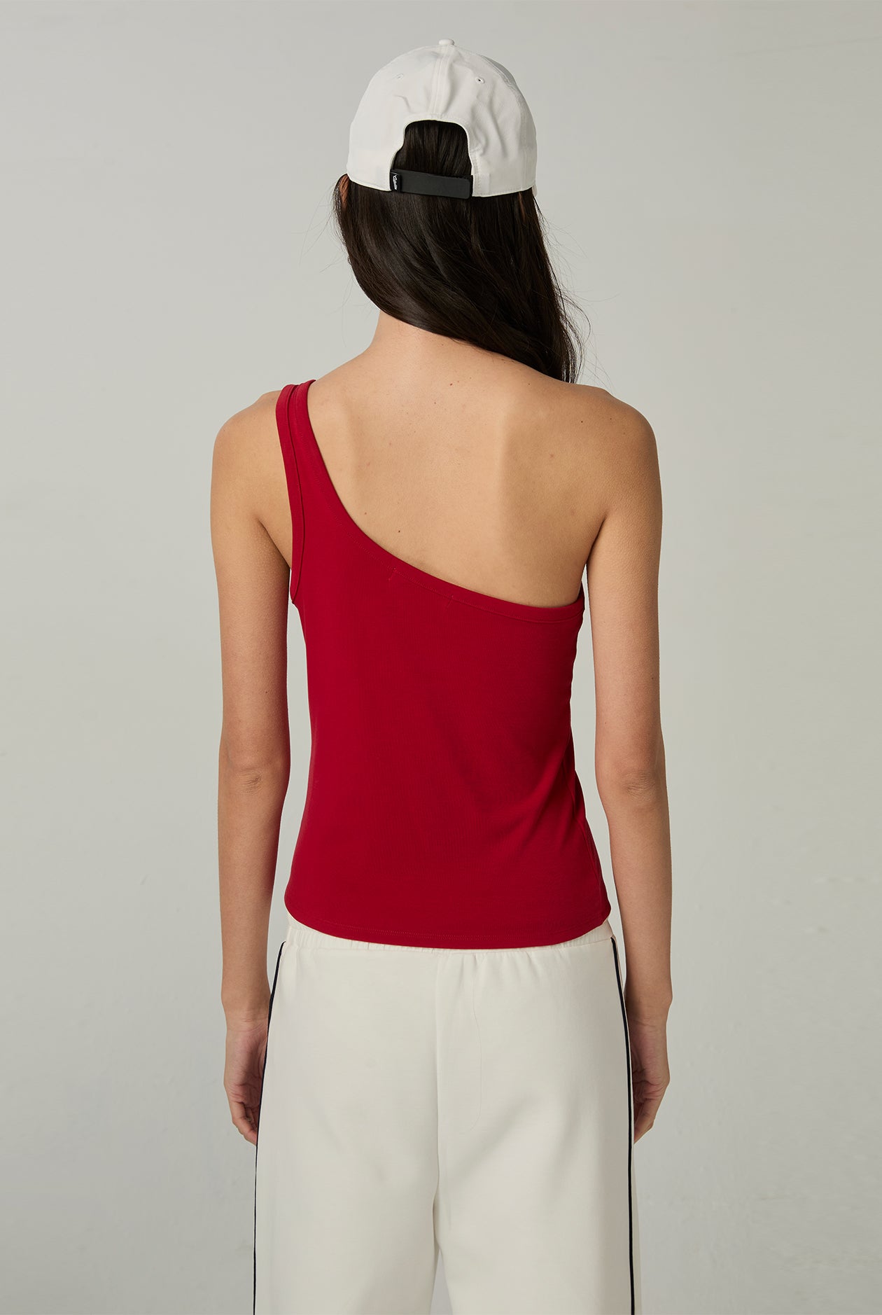 ONE-SHOULDER TANK TOP - CC Double O Official Store