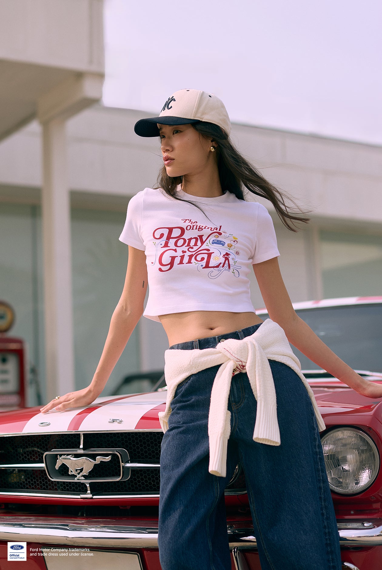 FORD MUSTANG THE ORIGINAL PONY GIRL